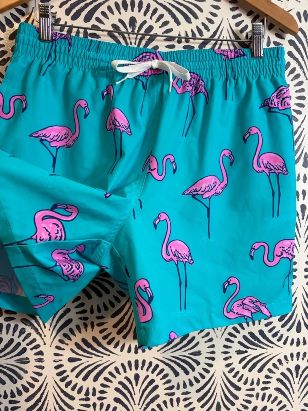 Chubbies Swim Trunks Flamingo Multi Pocket Shorts